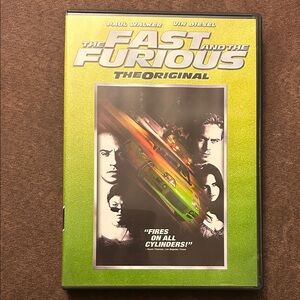 The Fast and the Furious DVD